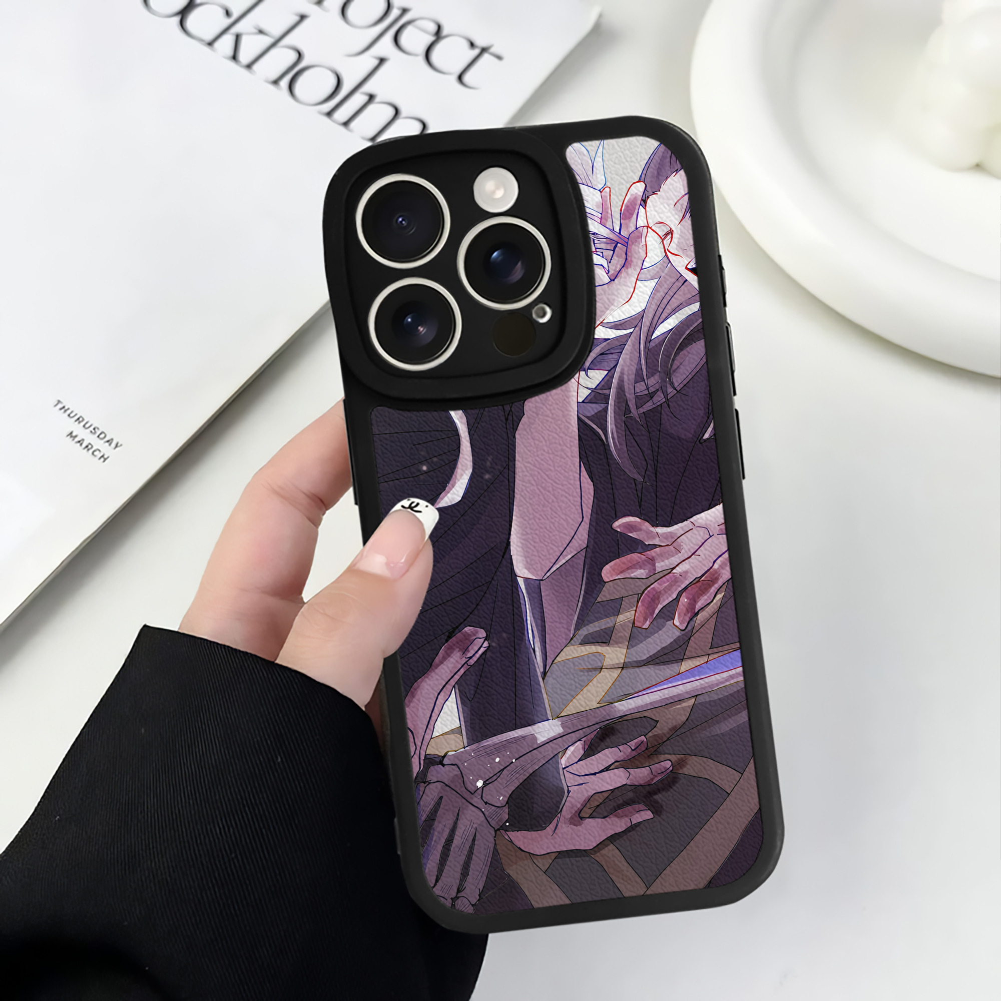（画像用） SPY×FAMILY间谍家家酒 【iPhone 16シリーズ対応】シリコンスマホケース（レザー調） 材質：シリコン